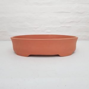 Maceta ovalada terracota (sin esmalte)